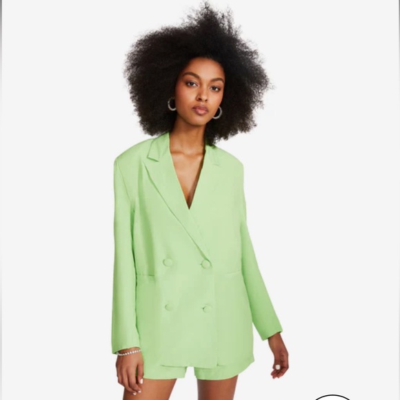 Steve Madden Jackets & Blazers - Baldwin Blazer Green